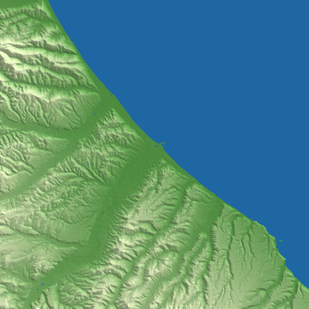 Pescara terrain preview