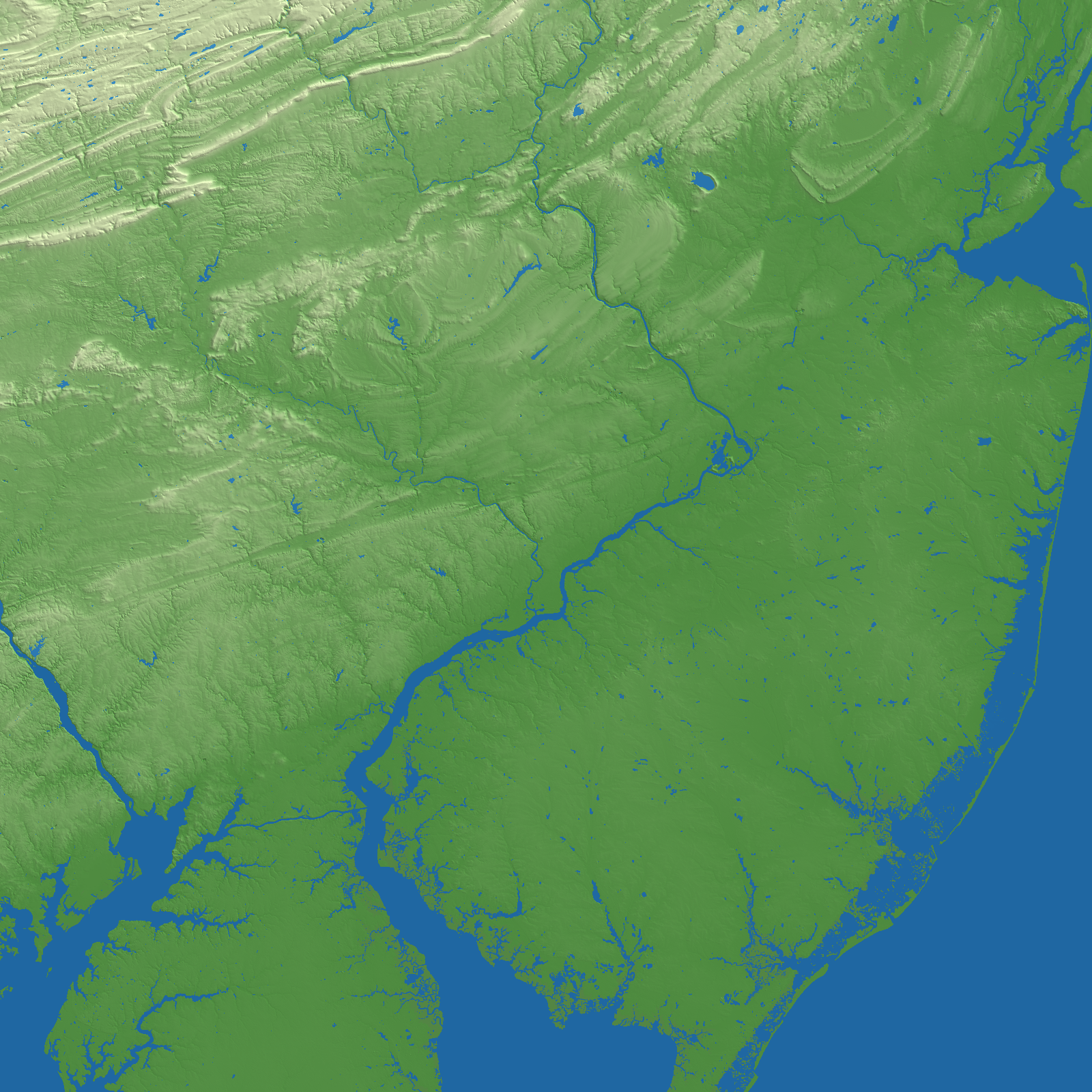 Philadelphia terrain preview