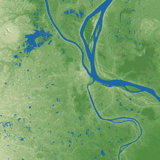 Phnom Penh terrain preview