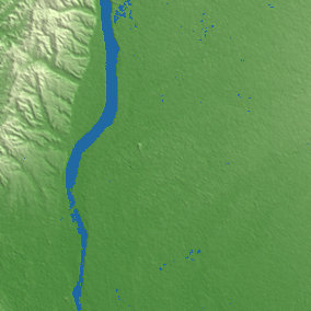 Pingtung City terrain preview