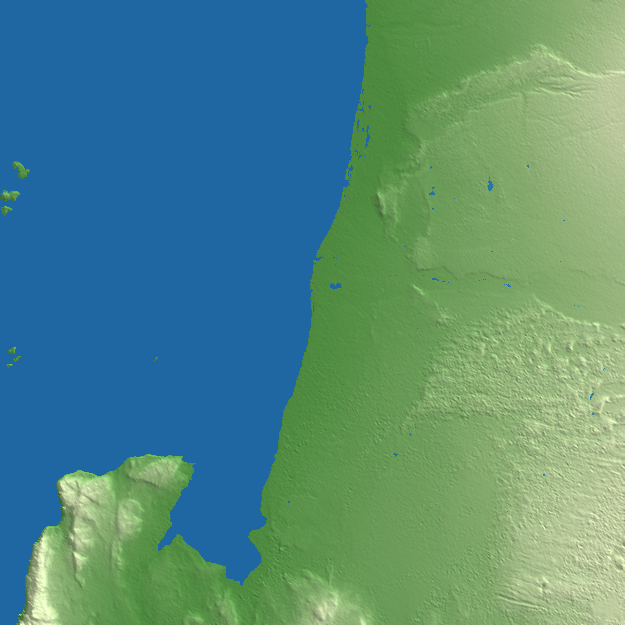 Pisco terrain preview