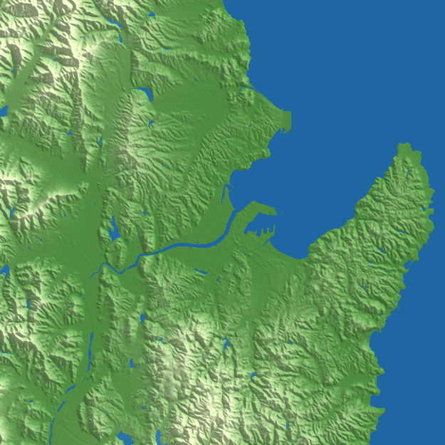 Pohang terrain preview