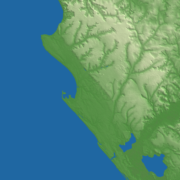 Pointe-Noire terrain preview