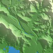 Pokhara terrain preview