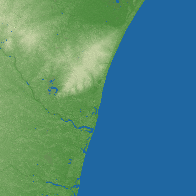 Pondicherry terrain preview