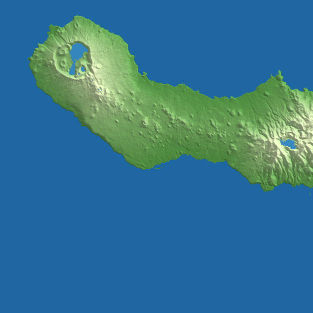 Ponta Delgada terrain preview