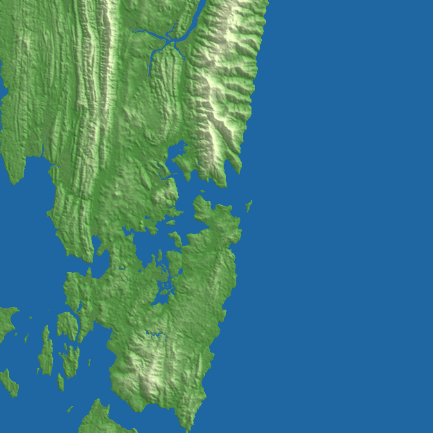 Port Blair terrain preview