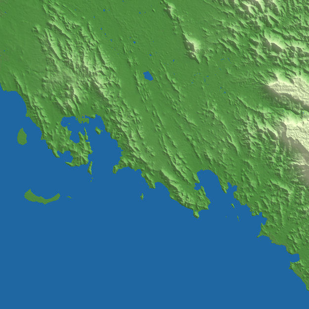 Port Moresby terrain preview
