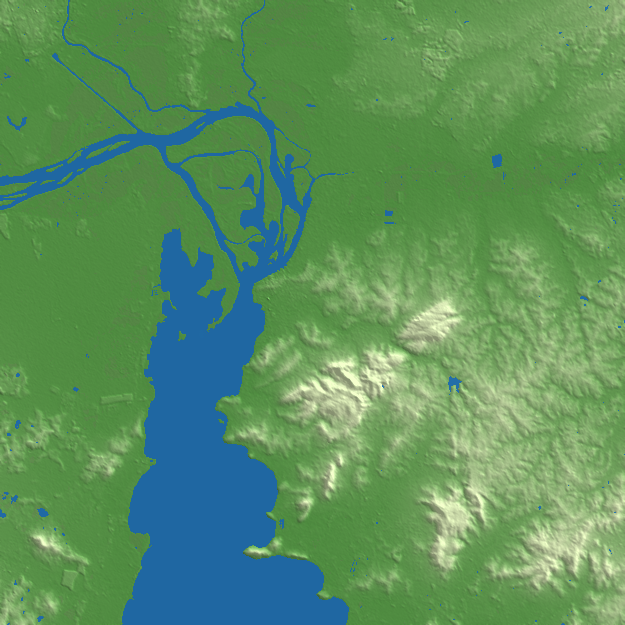 Porto Alegre terrain preview