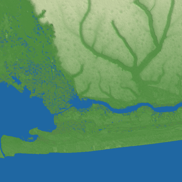 Porto-Novo terrain preview
