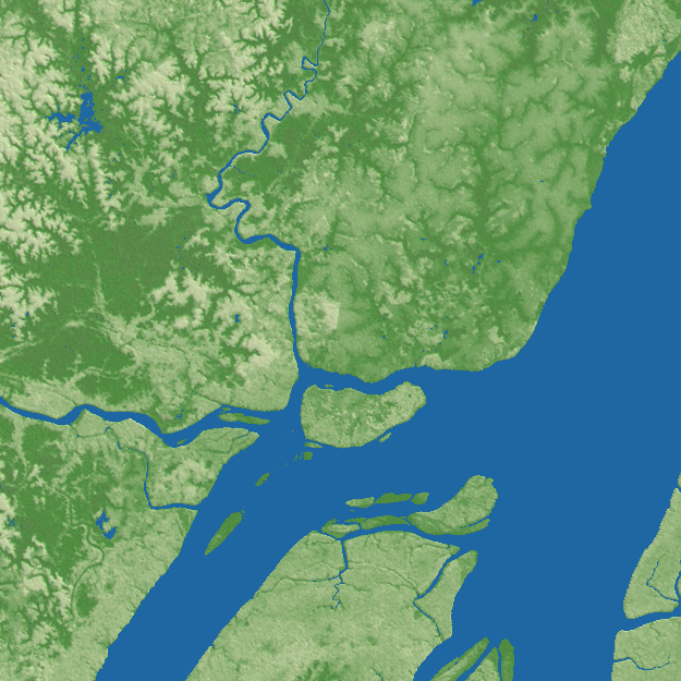 Porto Santana terrain preview