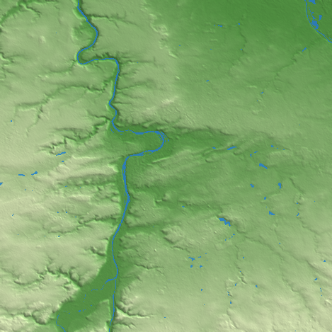 Prague terrain preview