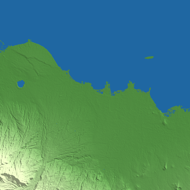 Probolinggo terrain preview