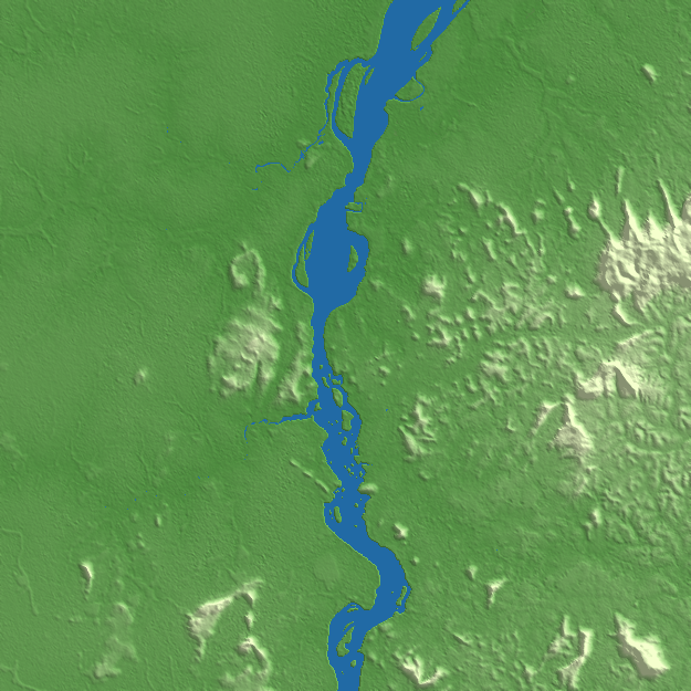 Puerto Ayacucho terrain preview