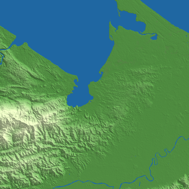 Puerto Barrios terrain preview