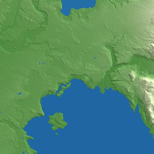 Puerto Montt terrain preview