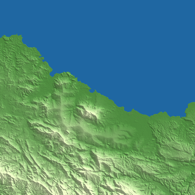 Puerto Plata terrain preview