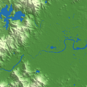 Putian terrain preview