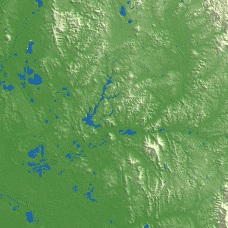 Putrajaya terrain preview