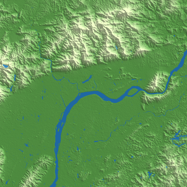 Qingyuan terrain preview