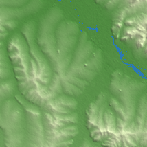Qitaihe terrain preview