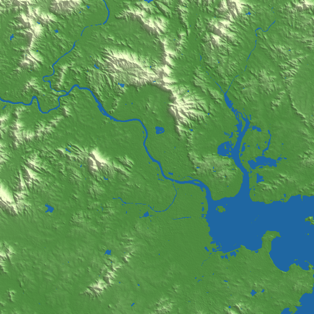 Quanzhou terrain preview