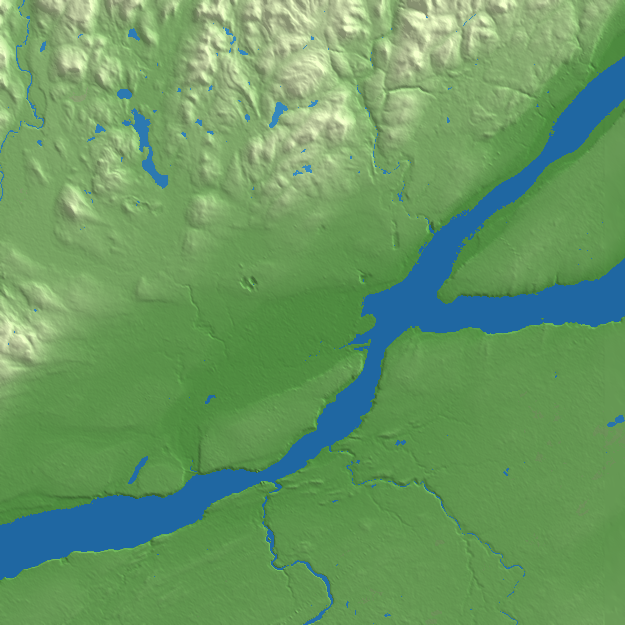 Quebec City terrain preview