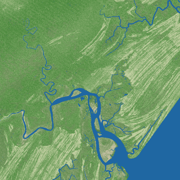 Quelimane terrain preview