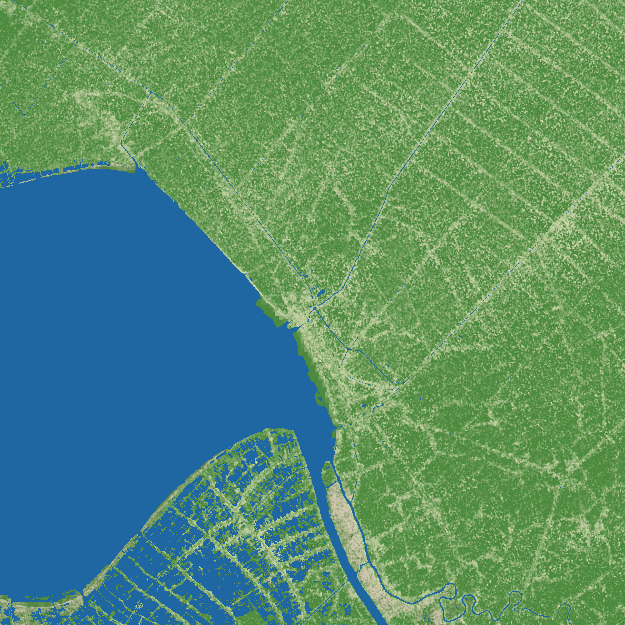 Rạch Giá terrain preview