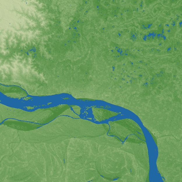 Rajshahi terrain preview