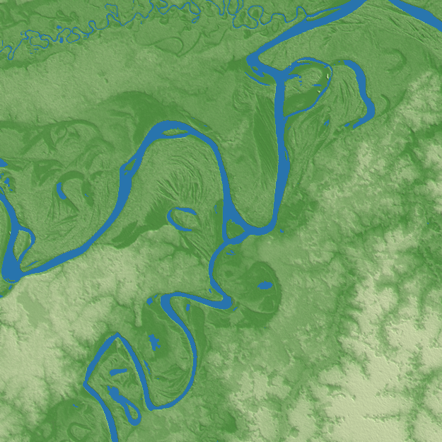 Riberalta terrain preview