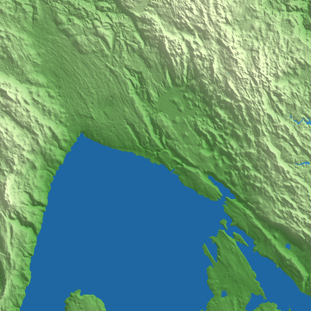 Rijeka terrain preview