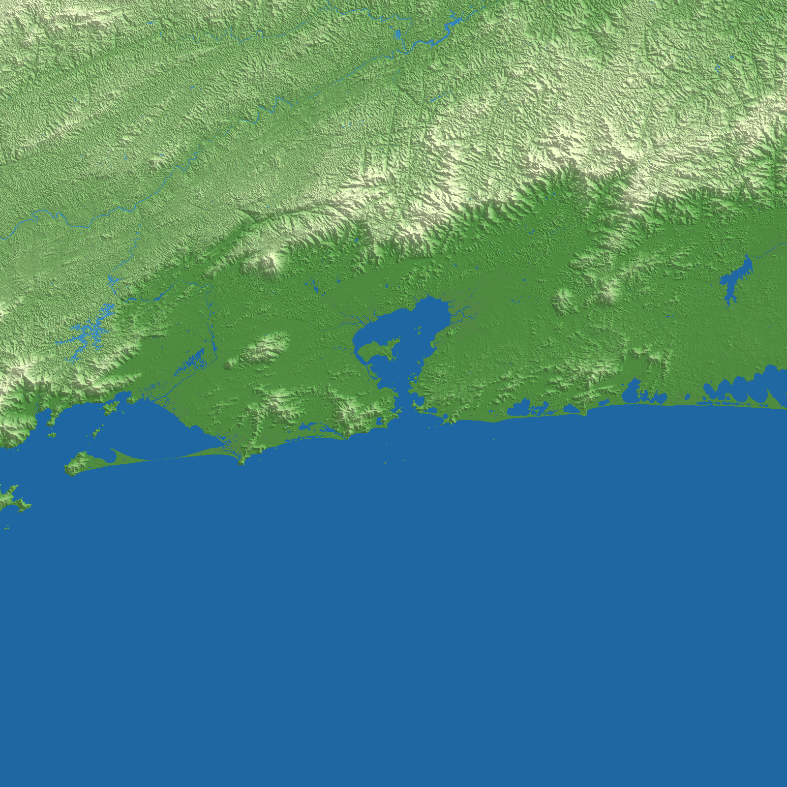 Rio de Janeiro terrain preview