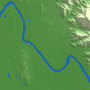 Rockhampton terrain preview