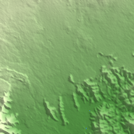 Ruhengeri terrain preview