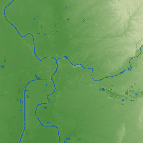 Sacramento terrain preview