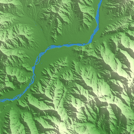 Saidu Sharif terrain preview