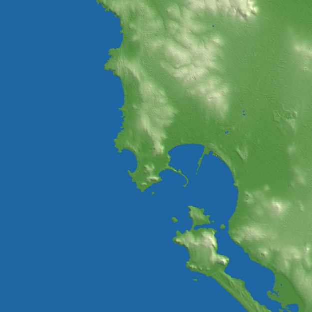 Saldanha terrain preview