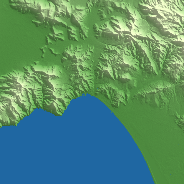 Salerno terrain preview