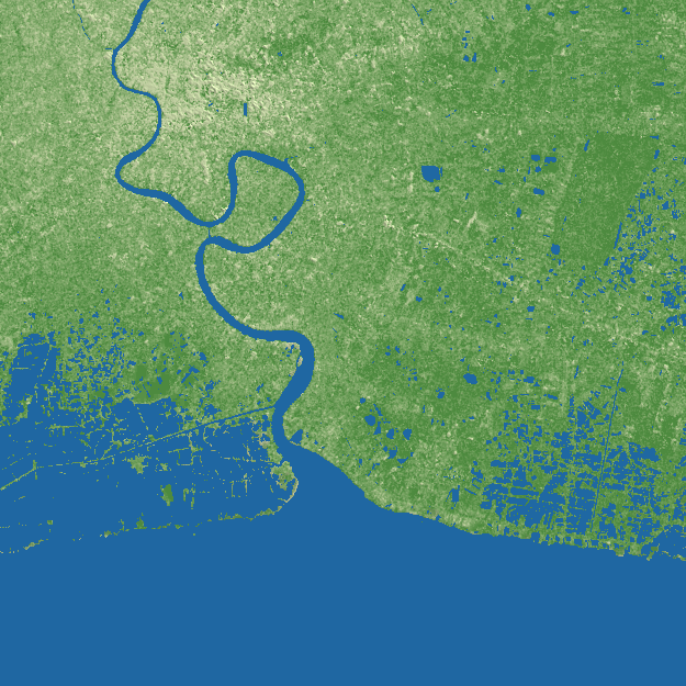 Samut Prakan terrain preview