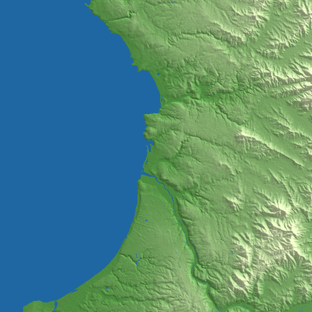 San Antonio terrain preview