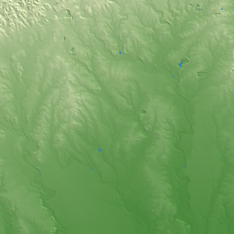 San Antonio terrain preview