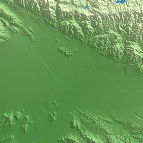 San Bernardino terrain preview