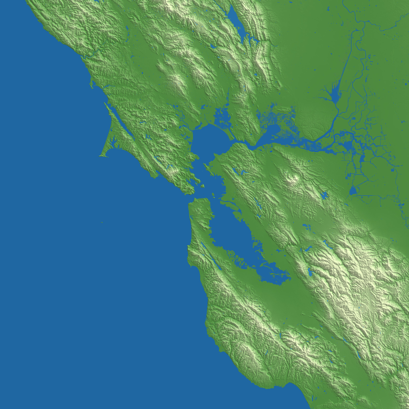 San Francisco terrain preview