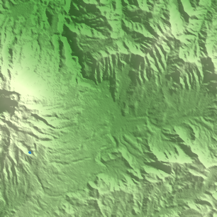San Juan de Pasto terrain preview