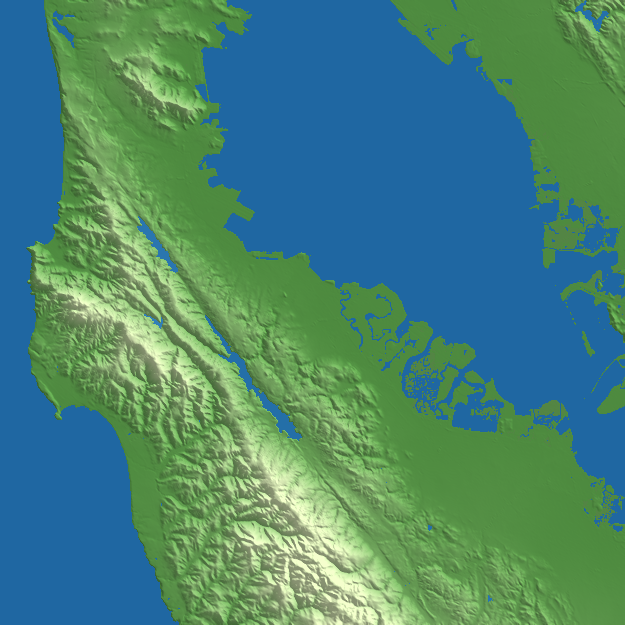San Mateo terrain preview