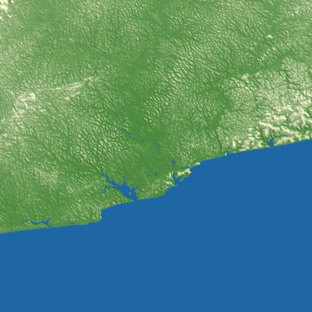 San Pédro terrain preview