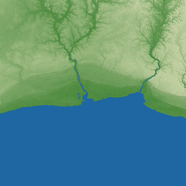 San Pedro de Macorís terrain preview