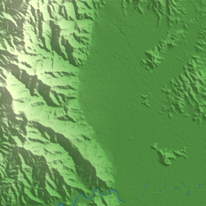San Pedro Sula terrain preview