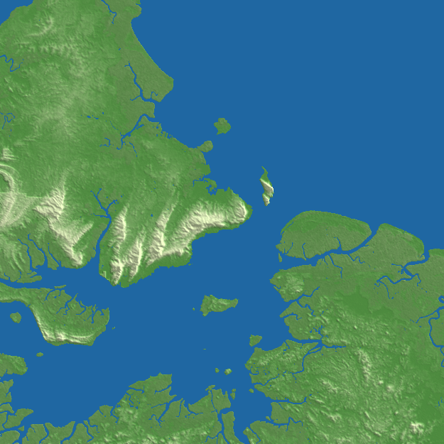 Sandakan terrain preview